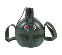 RUNROTOO Borraccia Militare da Escursionismo 1l in Alluminio e Nylon, Leggera e Portatile, Design Pratico per Camping e Attività Outdoor