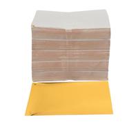RUNROTOO Carta Dorata per Offerte Commemorative 10x13cm 1000 Pezzi per Riti Ancestrali e Cerimonie di Qingming, Resistente e Facile da Piegare