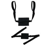 RUNROTOO Cinghia per Tappetino Yoga 2 Pezzi Oxford 600d, Portatile e Sicura per Casa e Picnic, Supporto Pratico per Trasporto e Fissaggio Tappeto