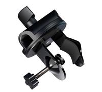 RUNROTOO Clip per Microfono da 19 Mm Morsetto di Montaggio su Scrivania, Supporto Rotante a 360° in Metallo, Clip Compatta per Asta Microfonica per Studi di Registrazione ed Eventi Live