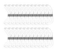 RUNROTOO Estremità in Gomma Antiscivolo Resistenti e Facili da Usare 25 Pezzi Accessori per Mantenere Saldi gli Occhiali per Catene Occhiali da Vista da Sole