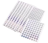 RUNROTOO Etichette per Controllo Qualità Autoadesive in Pvc Qc Pass Eccellente Durata, 800 Pezzi per Magazzino e Ispezione