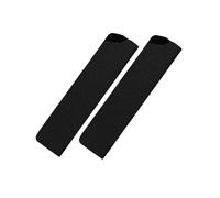 RUNROTOO Fodero per Coltelli 2 Pezzi in Floccato Nero, Protezione Coltelli Resistente per Taglierino, Facile da Riporre, Design Elegante per Uso Outdoor e Viaggio