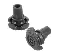 RUNROTOO Gommini Nera Antiscivolo Punti per Struttura a e in Gomma Resistenti All'usura, 2 Campeggio e