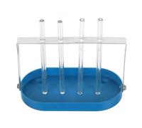RUNROTOO Kit per Esperimenti di Capillarità Supporto e Vassoio con Capillari in Plastica e Apprendimento Visivo della Fisica per Laboratori Educativi
