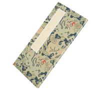 RUNROTOO Libro per Calligrafia Carta Resistente e Pagine Pieghevoli, Stile Vintage per Lettere e Pittura, Album da Scrittura Bianco per Esercizi Artistici
