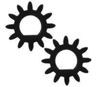 RUNROTOO Macchina Pasta Manuale Accessori 2 Pezzi Ingranaggi in Ferro 12 Denti Compatibili Manovella per Taglio Tagliatelle per Cucina Casalinga