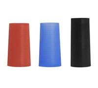 RUNROTOO Manicotti per Sassofono in Silicone 3 Pezzi Copertura Sostitutiva per Collo Curvo Accessori per Strumenti a Fiato Materiali Resistenti e Portatili per Esercizi Musicali