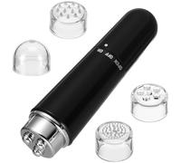 RUNROTOO Massaggiatore Elettrico Tecnologia Elettroplaccata Avanzata 4 in 1 Viso e Collo Design Multifunzionale in Abs, per Cura Facciale e Uso Domestico