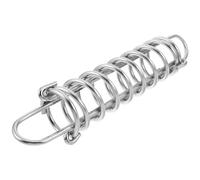 RUNROTOO Molla di ormeggio per Ancora di Barca, Molla ammortizzatrice in Acciaio Inossidabile per Cima di ormeggio per Barche, smorzatore per Cima di per impieghi gravosi 12,60x2,36"