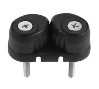 RUNROTOO Morsetto per Cima da Barca - Morsetto a camma in Nylon per Cima da Vela - Ferramenta di serraggio per imbarcazioni, Yacht, Kayak e Ancora, Colore Nero