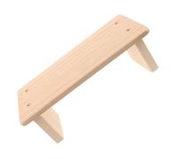 RUNROTOO Panca da Meditazione in Legno Colore Beige Design Salvaspazio e Dimensioni Compatte per Rituali di Meditazione e Preghiera Stile Chiesa senza Manutenzione