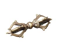 RUNROTOO Pestello Vajra in Ottone Antico Oro, Oggetto Decorativo la Casa Superficie Liscia e Design Delicato, per Soprammobili e Decorazioni Natalizie