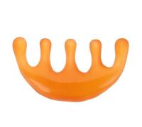RUNROTOO Pettine Massaggiante per Cuoio Capelluto in Cera D'api Oro, Pettine Guasha per Chioma, Stimola la Circolazione, Resistente alla Deformazione, Grande a 5 Denti