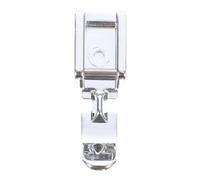 RUNROTOO Piedino per Cerniere in Metallo Resistente Argento Installazione Senza Attrezzi Compatibile Marche per Macchina da Cucire Uso Domestico