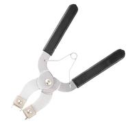 RUNROTOO Pinze per Fasce Elastiche Pistone in Acciaio Inox Set da 3, Utensile per Espansore Anelli Pistone, Installatore e Rimuovi Anelli per Piccoli Motori, Strumento per Riparazione Auto