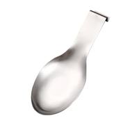 RUNROTOO Porta Cucchiaio in Acciaio Inossidabile Argento, Organizer per Cucchiai e Utensili da Cucina, Resistente alla Ruggine e Non Facile da Rompere, per Cucine Familiari