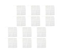 RUNROTOO Sacchetti Filtro Tisana Coulisse Riutilizzabili 12 Pezzi per Infusione Spezie e Erbe Aromatiche in Materiale Fine e Resistente per Cucina