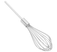 RUNROTOO Sbattitore in Acciaio Inossidabile Argento, Accessorio per Mixer da Cucina, Facile da Pulire e Risparmio per Cottura e Pasticceria Riutilizzabile