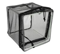 RUNROTOO Scatola Filtro per Pompa Esterno, Gabbia a Rete da 5 Pollici | Barriera Anti Intasamento per Specchi D'acqua, per Pompe Sommergibili e Fontane, Nero, Accessorio Robusto