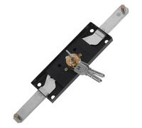 RUNROTOO Serratura per Porta a Saracinesca per Uso Pesante Serratura per Serranda Avvolgibile Montaggio Verticale per Garage