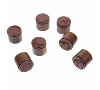 RUNROTOO Set 7 Pezzi Timbri in Legno per Decorazioni Creative, Accessori Manuali per Scrapbooking Motivi Luna, per Scrivere Lettere e Creare Etichette Stili multipli