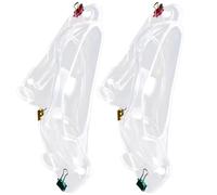 RUNROTOO Stampo per Cioccolatini Trasparente in Plastica Sicura, Set da 2 Pezzi Design Multi-griglia, Stampo Creativo per Caramelle a Forma di Scarpa Tacchi, per Pasticceria e Dolci Fatti