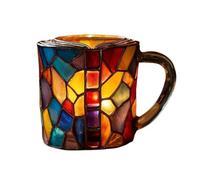 runsion Tazza da caffè con libri dipinti in 3D, tazza da caffè con libri dipinti, regalo da collezione per gli amanti della letteratura (D)