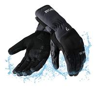 RunSnail 2KP CE Guanti Moto Invernali per Uomini e Donne, Guanti per Moto Impermeabili, Guanti per Motociclisti Lunghi, Guanti Touchscreen per BMX ATV MTB Riding, Racing su Strada (Grigio XXL)