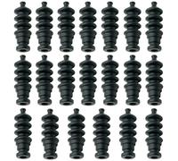 Runup 20pcs L37mm Gomma Soffietti Radio Box Guarnizioni Per RC Modello Barca Servo Spinta Rod Seal Impermeabile Timone Parti