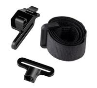 Runup Supporto per batteria in lega di alluminio per 1/16 Traxxas Mini Maxx RC Monster Truck Upgrades (nero)