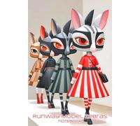 Runway Model Zebras - Fragments of Space Notebook: For Writing, Drawing, and Everything Else
