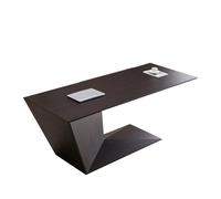 RUNZE765Z Scrivania ufficio classica Semplice scrivania moderna leggera di lusso, da ufficio Villa, venature del legno massello per scrivere(140 * 70 * 75cm)