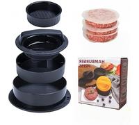 RUNZI Burger Press, Hamburger Press Patty Maker, Non-StickMeat Beef Veggie Hamburger Mold per Fare Patties, per Barbecue alla griglia e Cottura