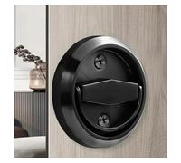 RUNZTXZH Maniglie for porte invisibili, maniglie rotonde for mobili, anello di trazione in acciaio inossidabile, serratura nascosta, pomello for camera da letto e soggiorno.(DVPEN01-SL)