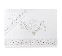 Ruoccohome Lenzuolino Lettino Culla Neonato Set 3Pz. Regalo Bimbi Coordinato Bambini Completo 100% Puro Cotone | Made in Italy