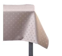 Ruoccohome Tovaglia da Tavola 18 Posti Rettangolare, Tovaglia Tortora in Puro Cotone 100% Effetto Raso, Made in Italy