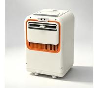 RUODATONLY Climatizzatore Portatile, Condizionatore Mobile Compatto con Tecnologia Compressore, Senza Tubo di Scarico, Raffreddamento Personale per Casa, Camper e Camping