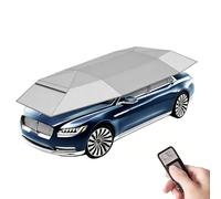 RUODATONLY Tenda per Auto Universale, Posto Coperto Mobile, Ombrellone per Tettuccio, Adatto alla Maggior Parte dei Tipi di Auto, dalla Luce Solare, dalla Pioggia e dalle Foglie Cadute 5.2M-Grey