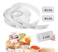 Ruoli di valore, 1000 francobolli di valore, 1 - 1000 numeri progressivi, marchi di bevande, servizio di lavanderia per negozi, bar, matrimonio, carnevale