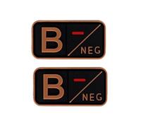 Ruoming 2 ganci di fissaggio 3D per esterni, in gomma morbida in PVC per uso medico, per uso medico, badge morale, accessori fai da te (marrone B)