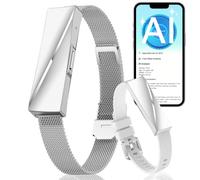 Ruopoem Fitness Tracker con analisi salute AI, 170+ modalità sportive, contapassi, GPS IP68 Bluetooth, monitor sonno, frequenza cardiaca e SpO2, orologio fitness donna per Android/IOS