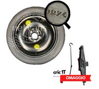 Ruorino Di Scorta Per Mazda CX-3 125/90R16 Con Cric 1T Omaggio