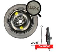 Ruorino Di Scorta Per Mg 3 Ibrida EU 125/80R16 Con Cric 1.5T Omaggio