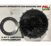 RUOTA 2 PZ GREENWORKS OPTIMOW 10 15 CRAMER RM1000 1500 2000 2700 ROBOT GIARDINO