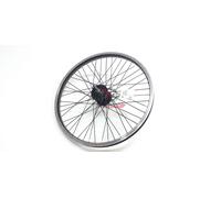 RUOTA 20 BMX ANTERIORE PERNO 10 ALLUMINIO NERA