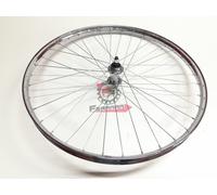 RUOTA 26 R POST. 1V. MOZZO ACCIAIO CERCHIO ACCIAIO DADO