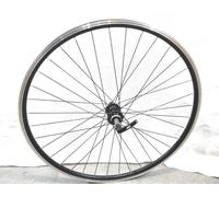 RUOTA 27,5 BICI MTB POSTERIORE NERA CON MOZZO FILETTATO E SGANCIO RAPIDO