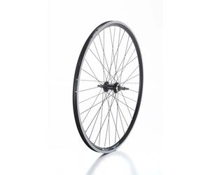 RUOTA 28 CITYBIKE ANTERIORE NERE DADO MOZZO SU SFERE