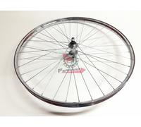 RUOTA 28 R POST. 1V. MOZZO ACCIAIO CERCHIO ACCIAIO DADO